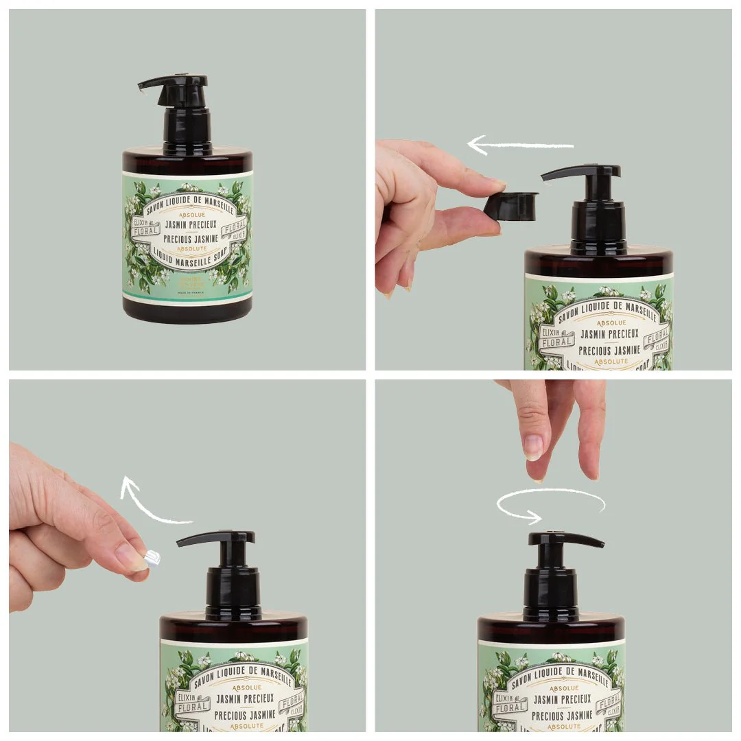 Savon de Marseille liquide - Huile Essentielle de Criste Marine 500ml - Image 5